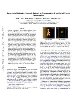 ProgressiveMotionSeg: Mutually Reinforced Framework for Event-Based
  Motion Segmentation