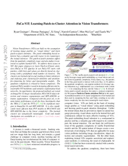 PaCa-ViT: Learning Patch-to-Cluster Attention in Vision Transformers