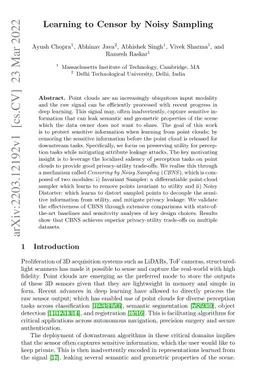 Learning to Censor by Noisy Sampling
