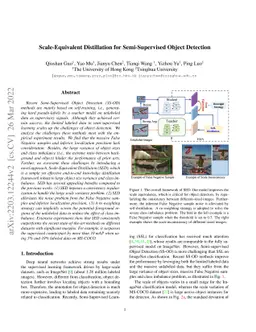 Scale-Equivalent Distillation for Semi-Supervised Object Detection