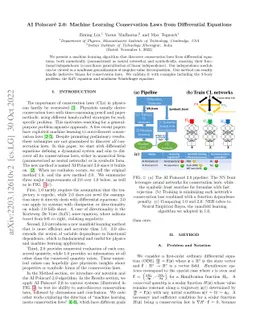 AI Poincaré 2.0: Machine Learning Conservation Laws from
  Differential Equations
