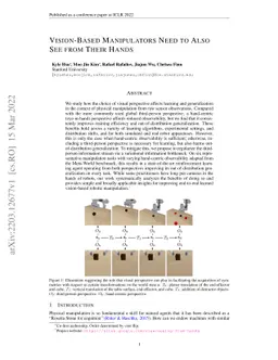 Vision-Based Manipulators Need to Also See from Their Hands