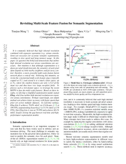 Revisiting Multi-Scale Feature Fusion for Semantic Segmentation
