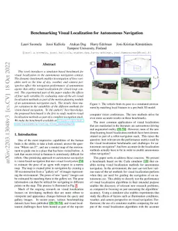 Benchmarking Visual Localization for Autonomous Navigation