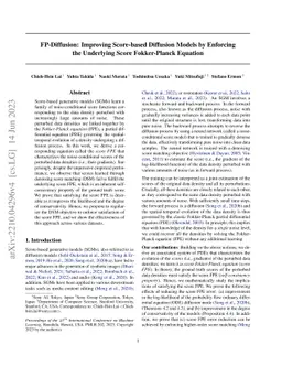 FP-Diffusion: Improving Score-based Diffusion Models by Enforcing the
  Underlying Score Fokker-Planck Equation