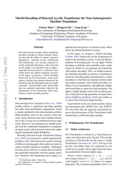Viterbi Decoding of Directed Acyclic Transformer for Non-Autoregressive
  Machine Translation