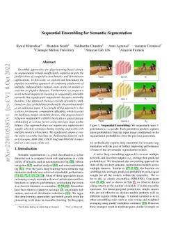 Sequential Ensembling for Semantic Segmentation