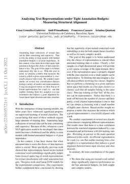 Analyzing Text Representations under Tight Annotation Budgets: Measuring
  Structural Alignment