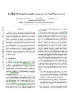 BoxMask: Revisiting Bounding Box Supervision for Video Object Detection