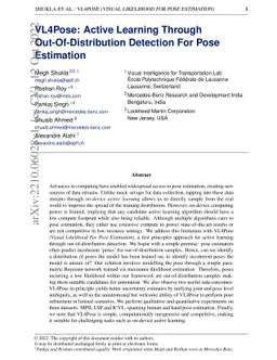 VL4Pose: Active Learning Through Out-Of-Distribution Detection For Pose
  Estimation