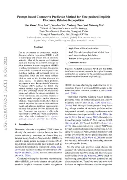 Prompt-based Connective Prediction Method for Fine-grained Implicit
  Discourse Relation Recognition