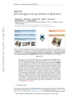 SQA3D: Situated Question Answering in 3D Scenes