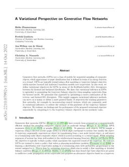 A Variational Perspective on Generative Flow Networks