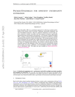 Packed-Ensembles for Efficient Uncertainty Estimation