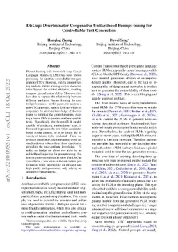 DisCup: Discriminator Cooperative Unlikelihood Prompt-tuning for
  Controllable Text Generation