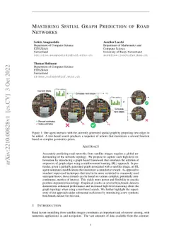 Mastering Spatial Graph Prediction of Road Networks