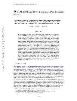 GLM-130B: An Open Bilingual Pre-trained Model