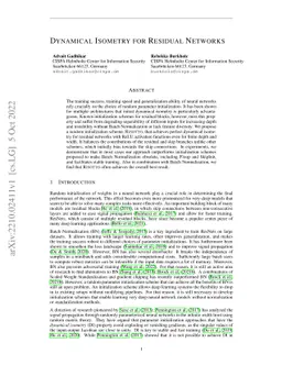 Dynamical Isometry for Residual Networks