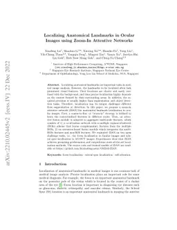 Localizing Anatomical Landmarks in Ocular Images using Zoom-In Attentive
  Networks