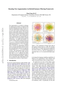 BootAug: Boosting Text Augmentation via Hybrid Instance Filtering
  Framework