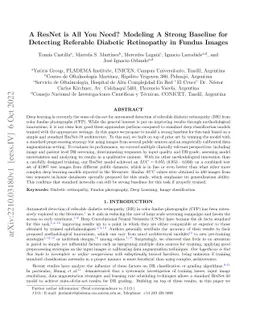 A ResNet is All You Need? Modeling A Strong Baseline for Detecting
  Referable Diabetic Retinopathy in Fundus Images