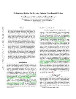 Design Amortization for Bayesian Optimal Experimental Design