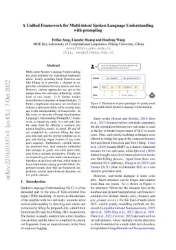A Unified Framework for Multi-intent Spoken Language Understanding with
  prompting