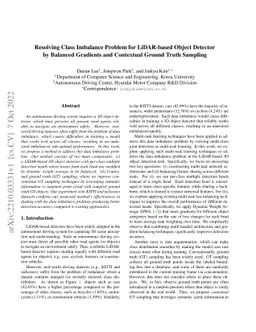 Resolving Class Imbalance for LiDAR-based Object Detector by Dynamic
  Weight Average and Contextual Ground Truth Sampling