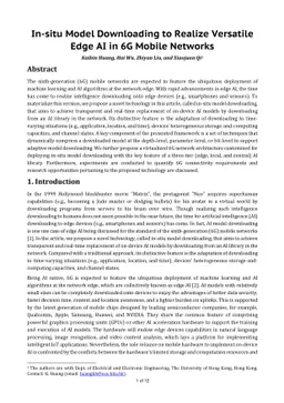 In-situ Model Downloading to Realize Versatile Edge AI in 6G Mobile
  Networks