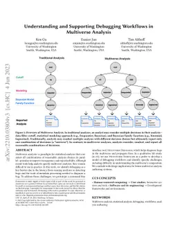 Understanding and Supporting Debugging Workflows in Multiverse Analysis