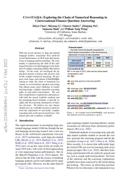 ConvFinQA: Exploring the Chain of Numerical Reasoning in Conversational
  Finance Question Answering