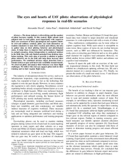 The eyes and hearts of UAV pilots: observations of physiological
  responses in real-life scenarios