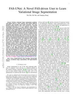 FAS-UNet: A Novel FAS-driven Unet to Learn Variational Image
  Segmentation