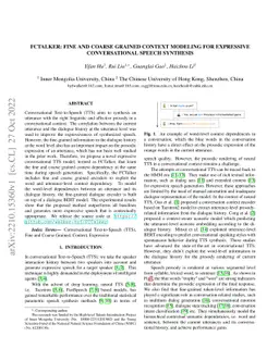 FCTalker: Fine and Coarse Grained Context Modeling for Expressive
  Conversational Speech Synthesis