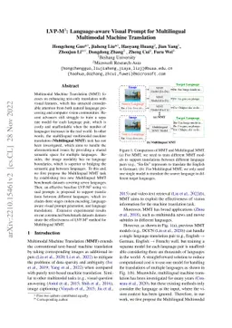 LVP-M3: Language-aware Visual Prompt for Multilingual Multimodal Machine
  Translation