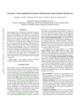 FedVMR: A New Federated Learning method for Video Moment Retrieval