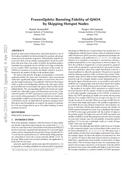 FrozenQubits: Boosting Fidelity of QAOA by Skipping Hotspot Nodes