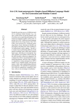 SSD-LM: Semi-autoregressive Simplex-based Diffusion Language Model for
  Text Generation and Modular Control