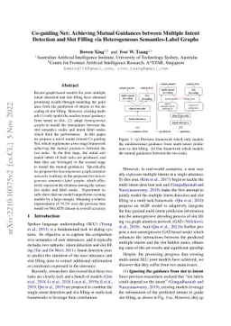 Co-guiding Net: Achieving Mutual Guidances between Multiple Intent
  Detection and Slot Filling via Heterogeneous Semantics-Label Graphs