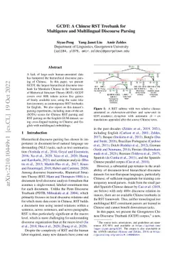 GCDT: A Chinese RST Treebank for Multigenre and Multilingual Discourse
  Parsing