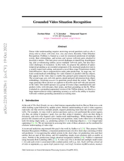 Grounded Video Situation Recognition