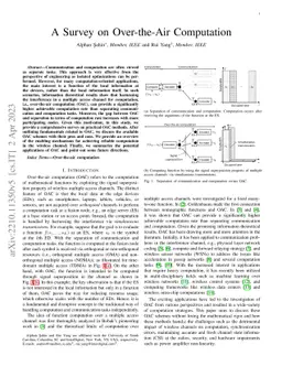 A Survey on Over-the-Air Computation
