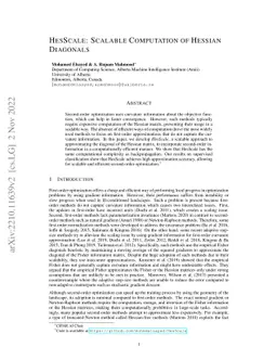HesScale: Scalable Computation of Hessian Diagonals