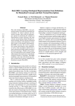 BioLORD: Learning Ontological Representations from Definitions (for
  Biomedical Concepts and their Textual Descriptions)