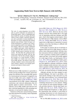 Augmenting Multi-Turn Text-to-SQL Datasets with Self-Play