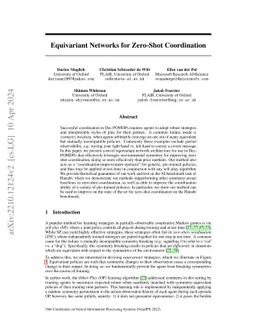 Equivariant Networks for Zero-Shot Coordination