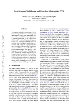 Low-Resource Multilingual and Zero-Shot Multispeaker TTS