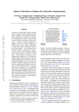 Salience Allocation as Guidance for Abstractive Summarization