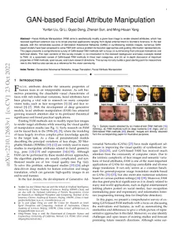 GAN-based Facial Attribute Manipulation