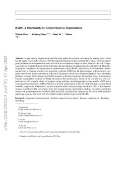BARS: A Benchmark for Airport Runway Segmentation